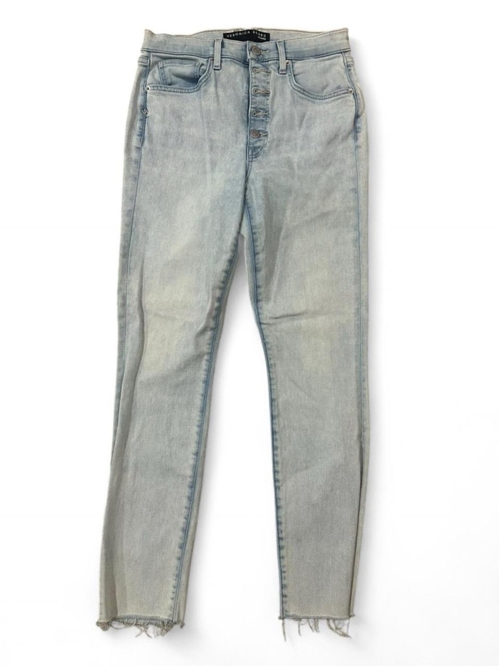 Veronica Beard Debbie Ankle Skinny High Rise Light Wash Jeans 29 / 8